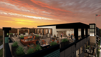 Rooftop view